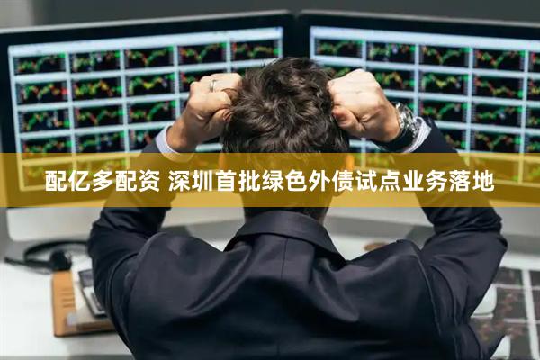 配亿多配资 深圳首批绿色外债试点业务落地